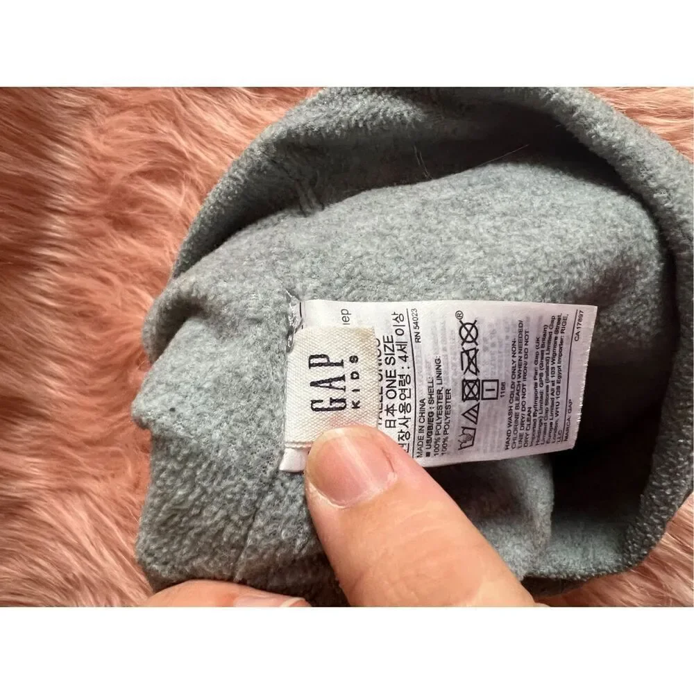 Gap Kids Grey Polkadot Neck Warmer